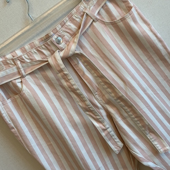 F21+ Vertically Stripped Jeans • Sz 16 • NEW! - Picture 2 of 11